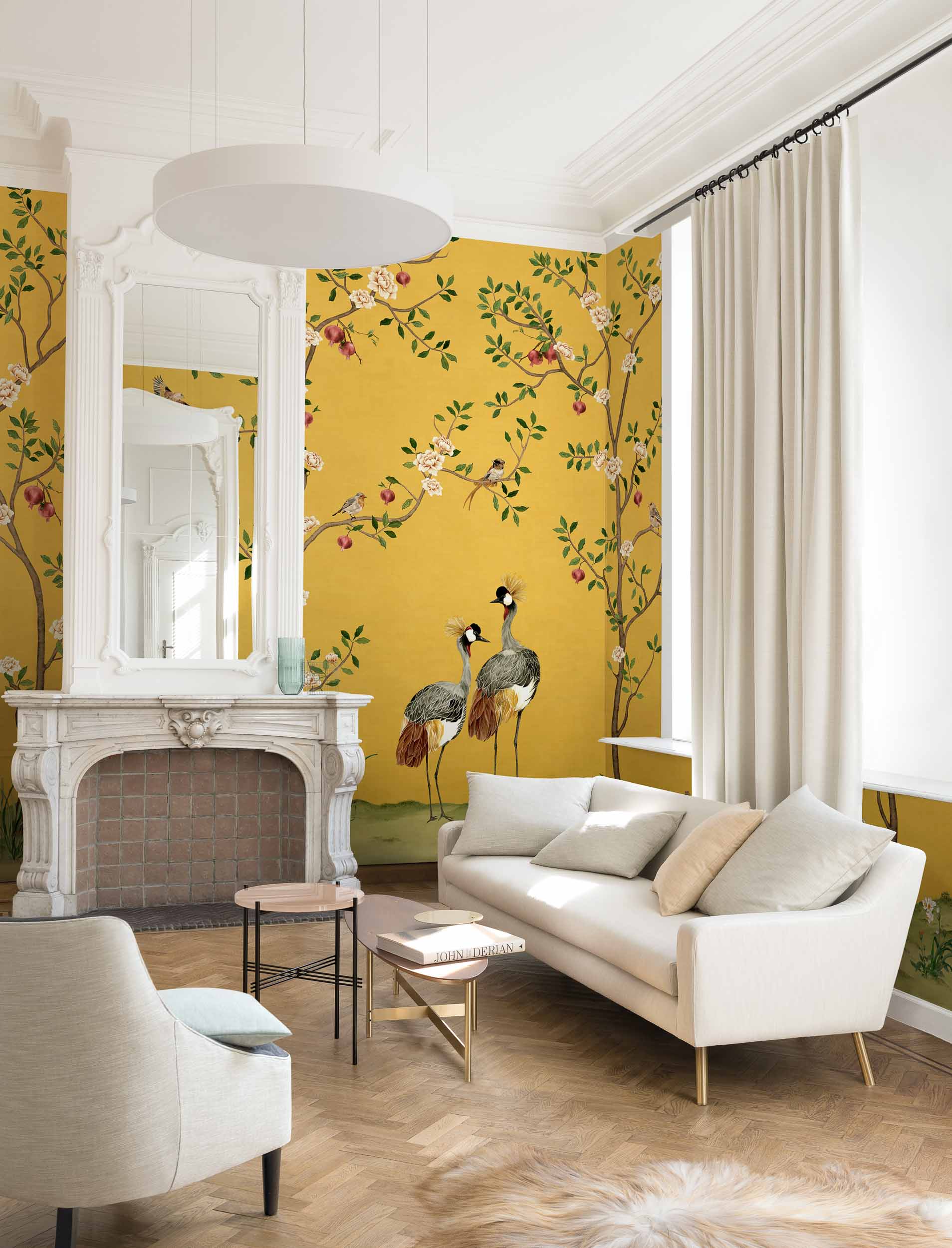 Crowned Crane, Amber, Coordonne 2